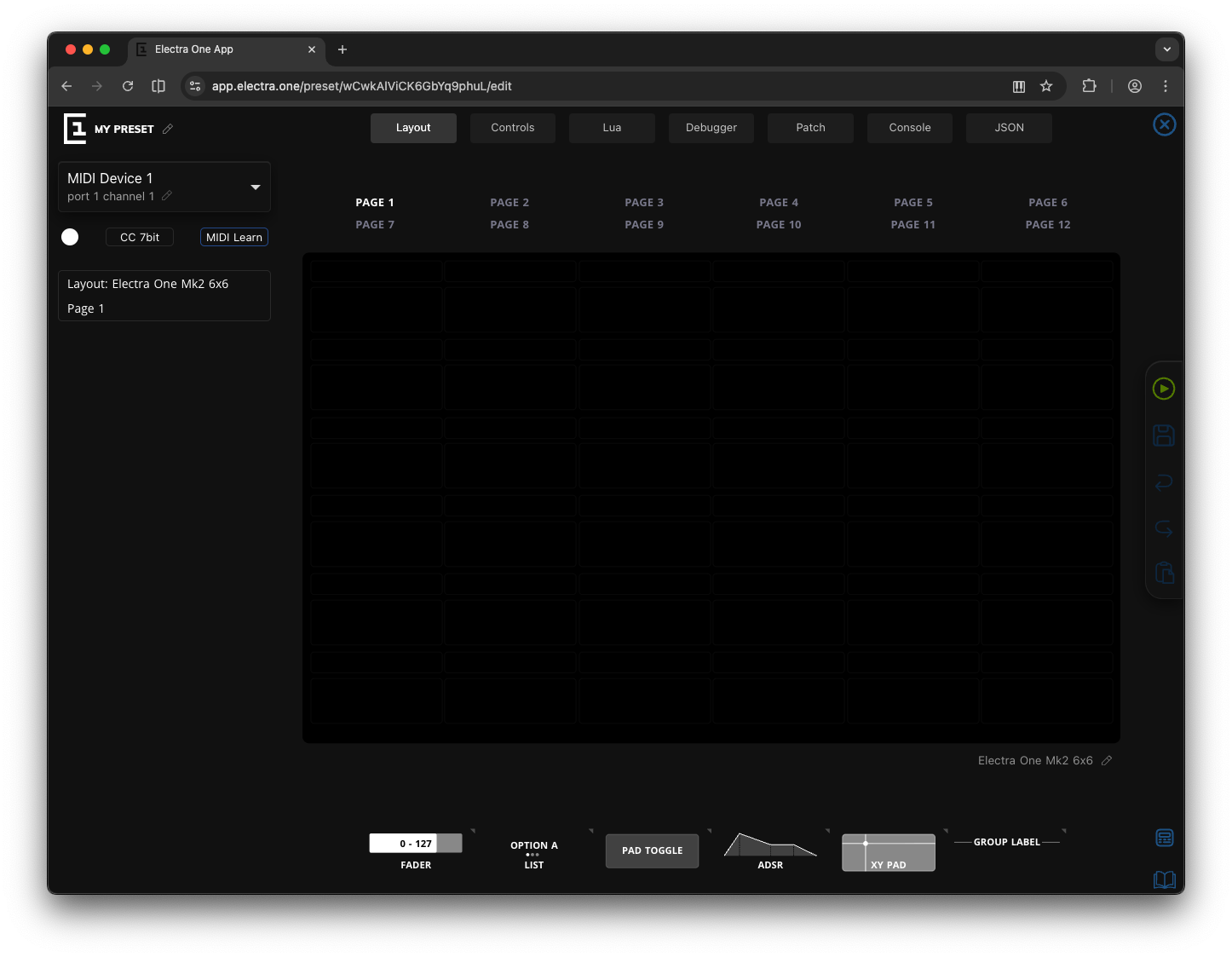 empty project