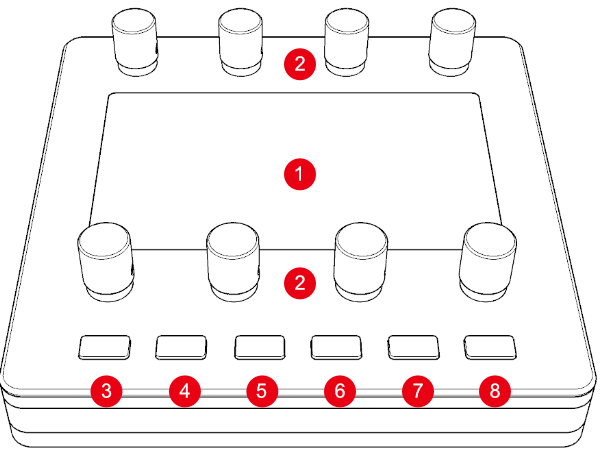 Electra front panel