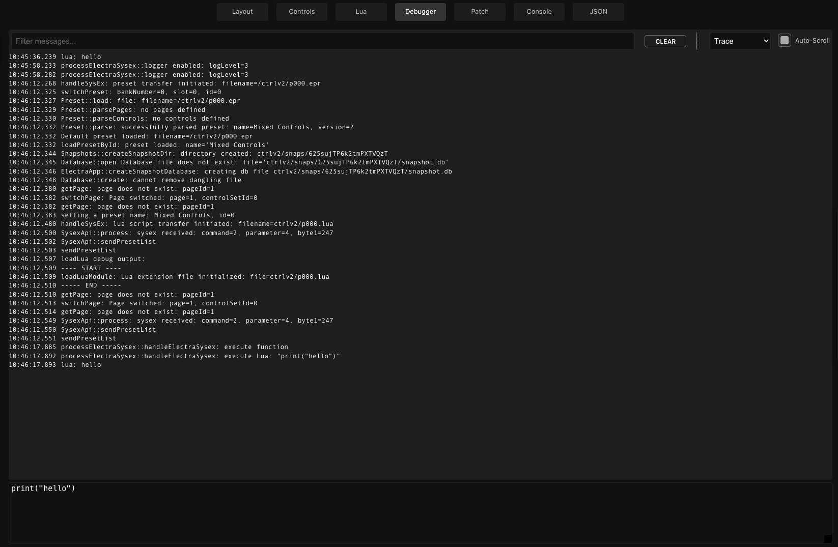 Lua debugger