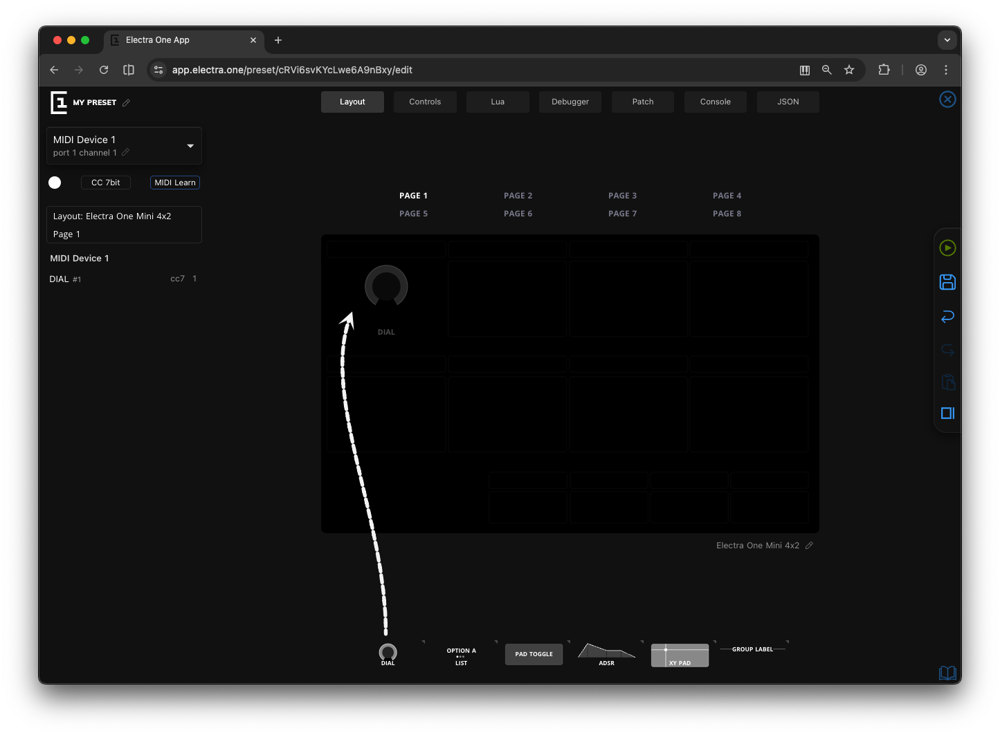 Drag control