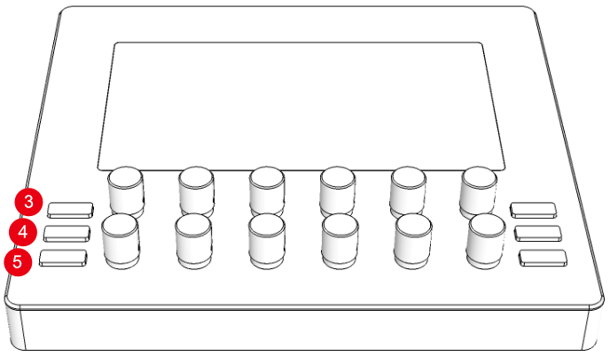 Active control set buttons