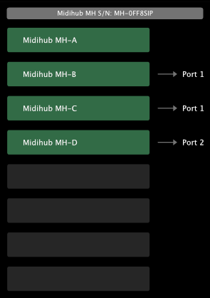USB Host Midihub