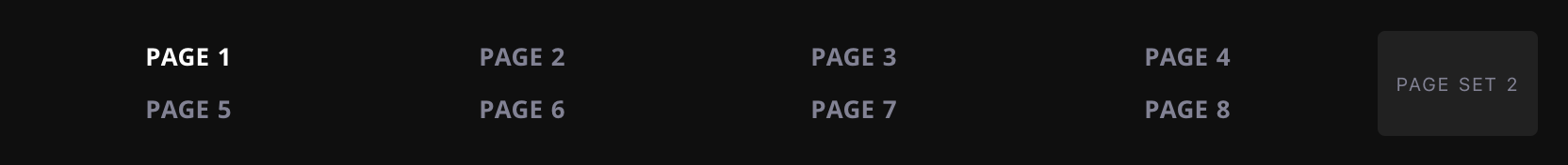 The page strip of the Mini