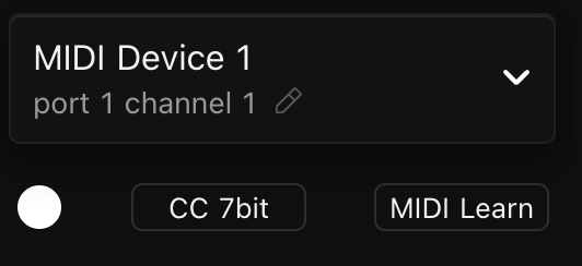 The device and the defaults row