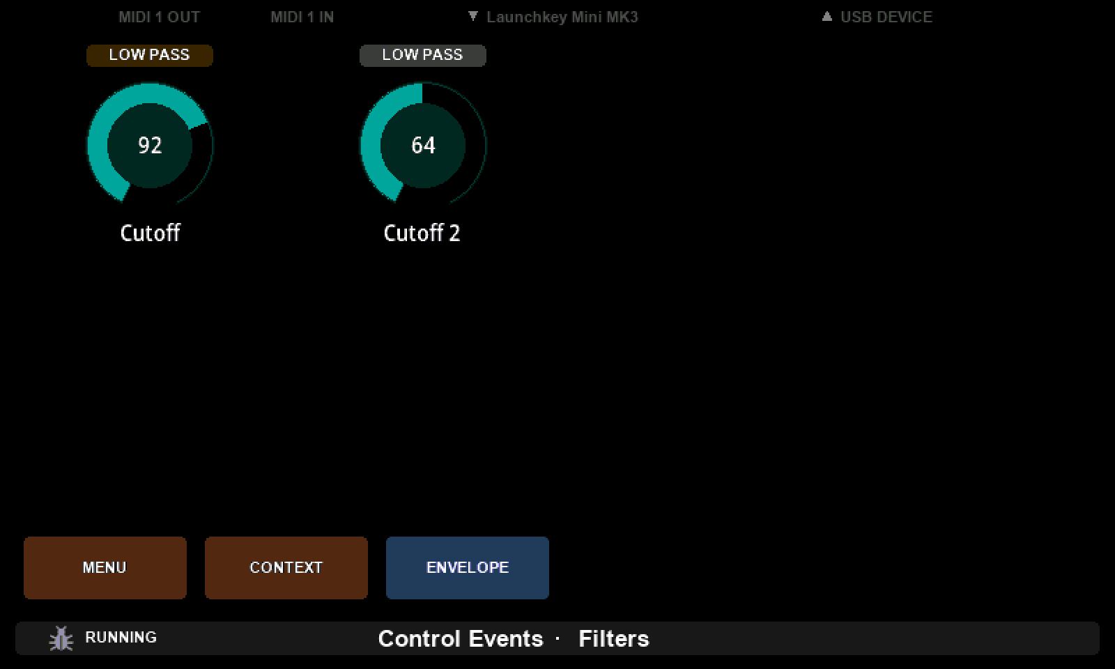 The finished preset