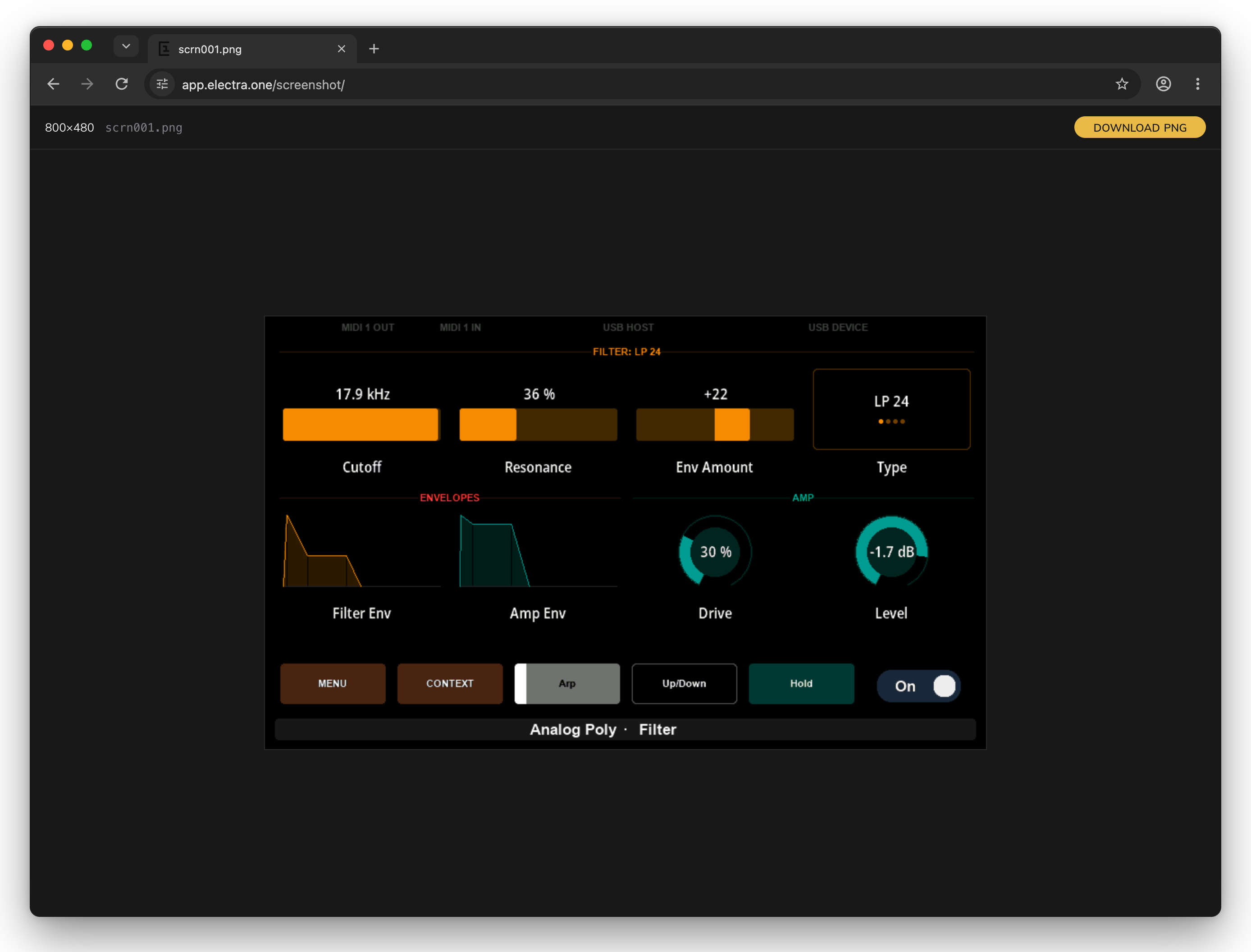 The screenshot window