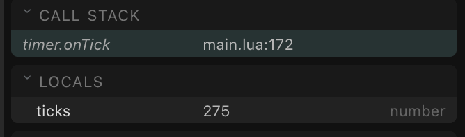 A timer tick
