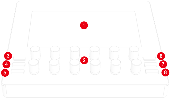 Electra front panel