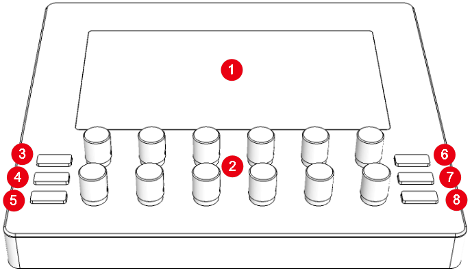 Electra front panel