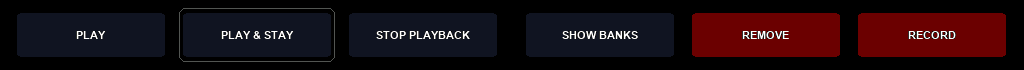 Action buttons