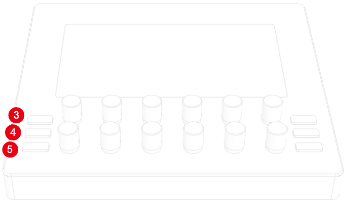 Active control set buttons
