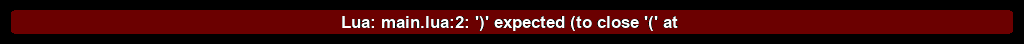 The bottom bar reporting a problem
