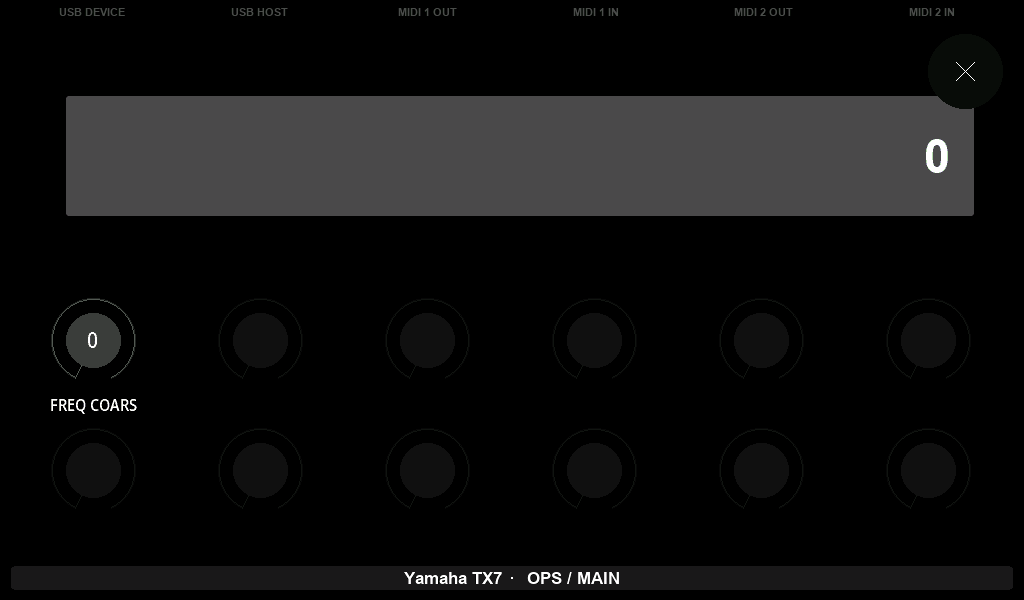 Fader detail