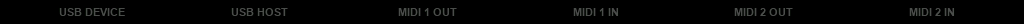 Status bar