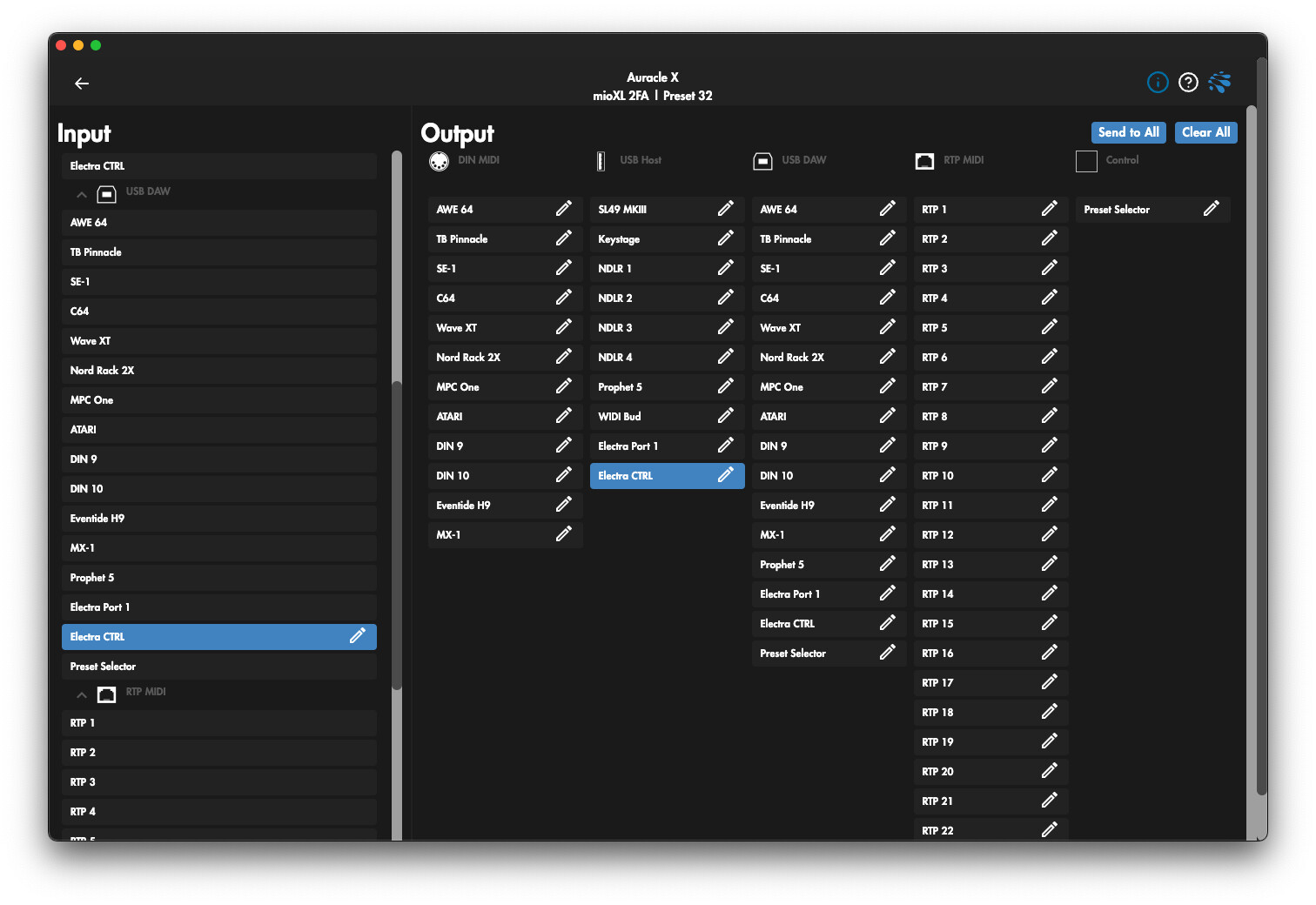 DAW ro USB Host CTRL