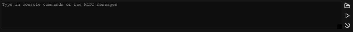 MIDI Console Prompt