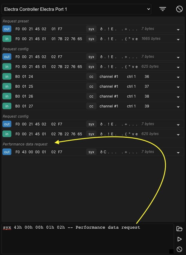 MIDI Console comment